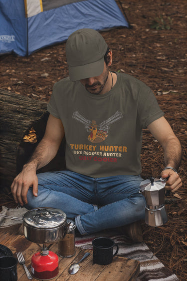 Turkey Hunter Gun T-Shirt